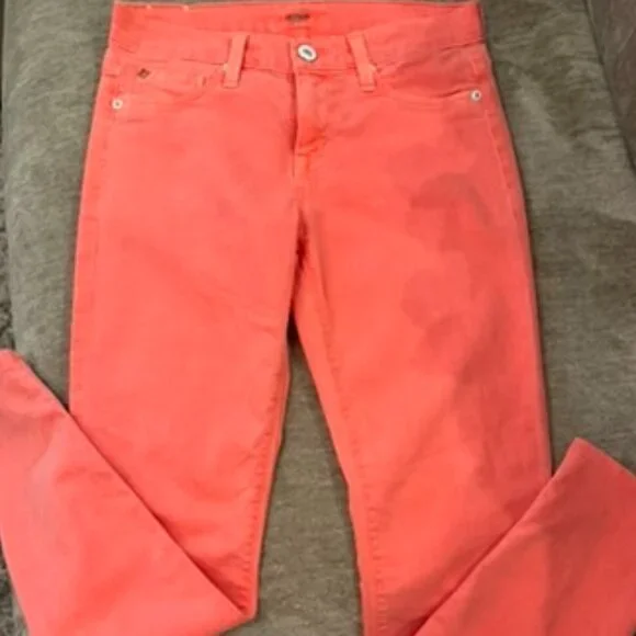 Ladies tangerine straight leg pants - Size 25 by Hudson Jeans - Picture 1 of 3